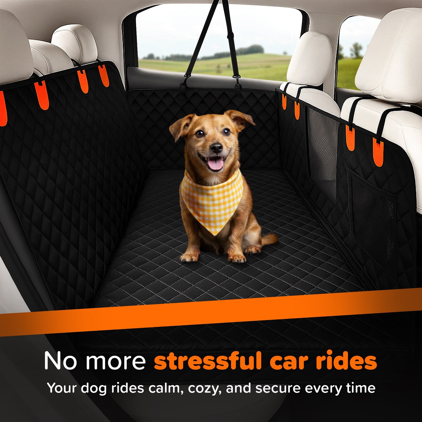 RuffRider™ Hard Bottom Dog Car Seat Protector