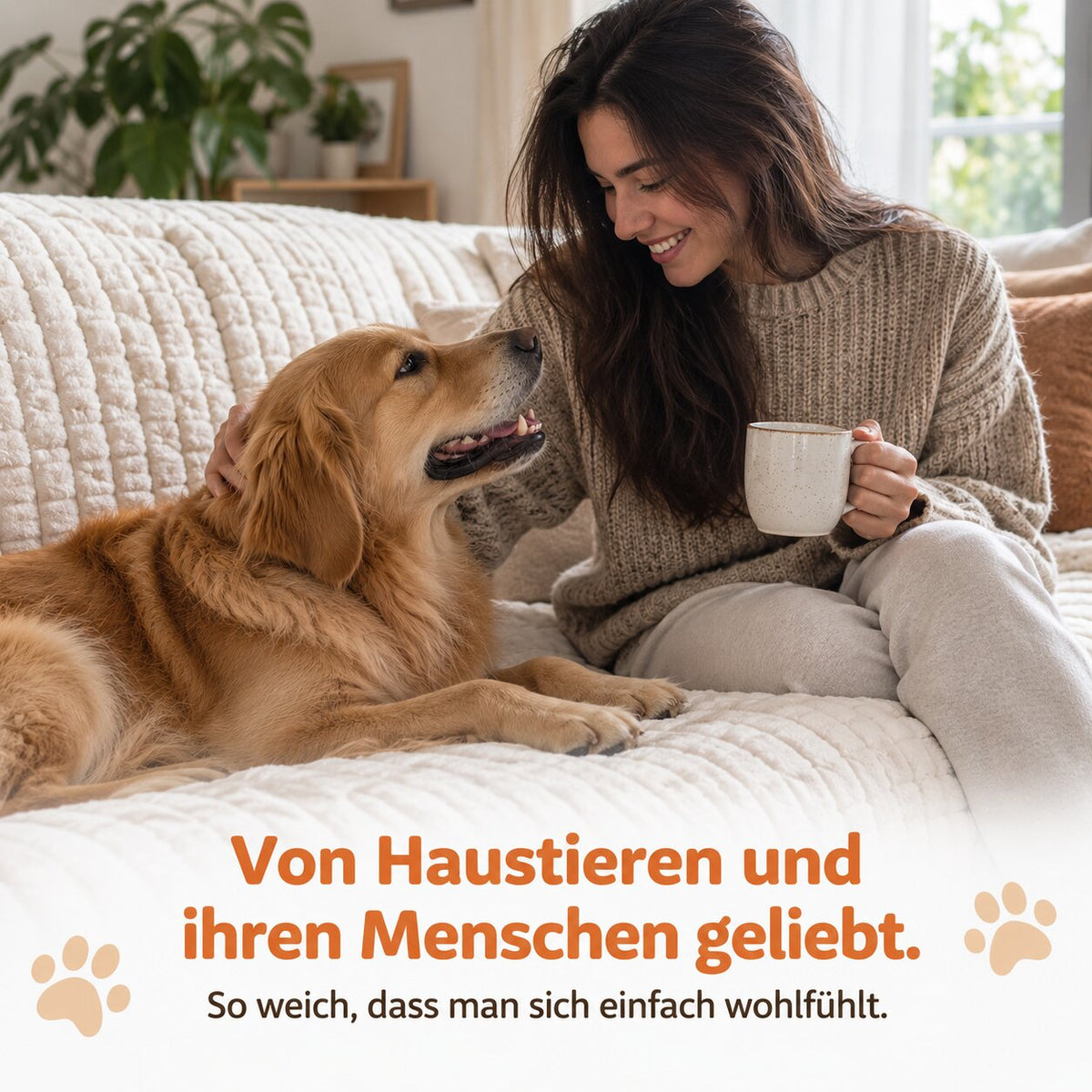 PawLounge™ Kuschelige Sofaauflage für Haustiere