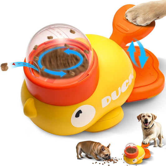 Quack & Snack – Interactive Dog Puzzle Feeder