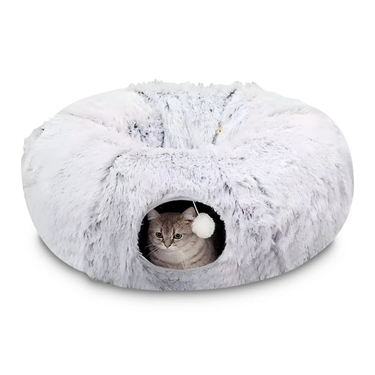 PurrNest™ Cat Donut Tunnel