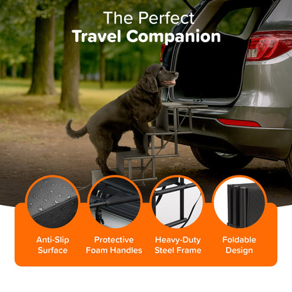 StepPaws™ Foldable Pet Staircase