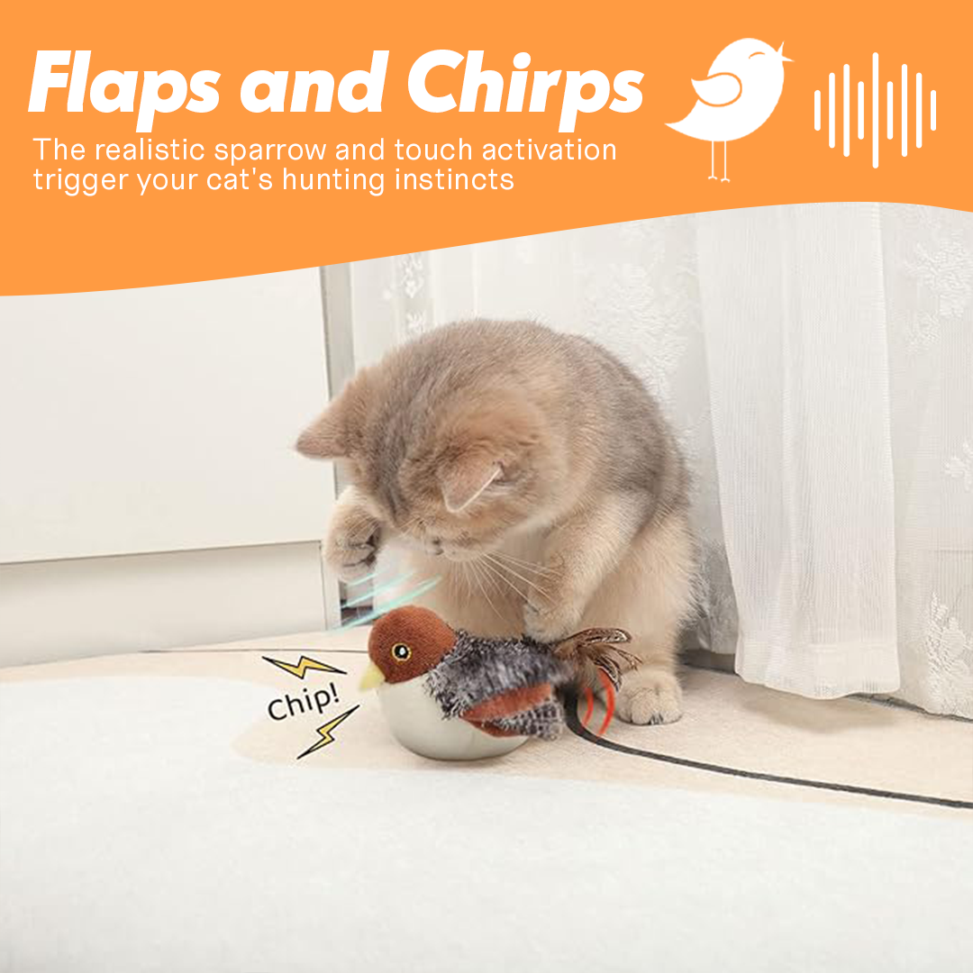 FlappySparrow™ Bird Toy