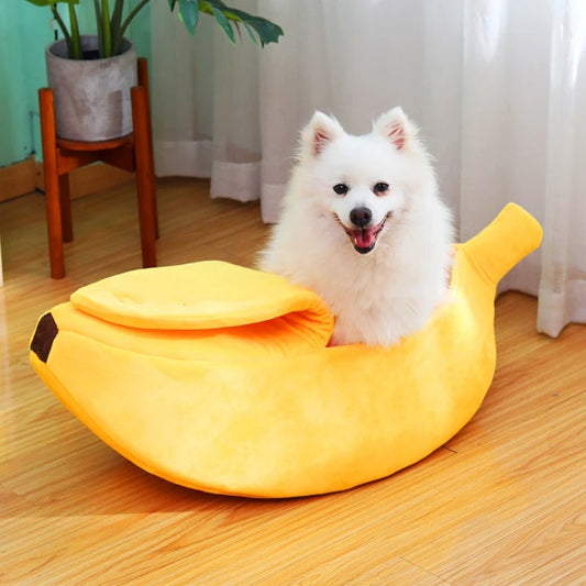 CozyPeel Banana Pet Bed