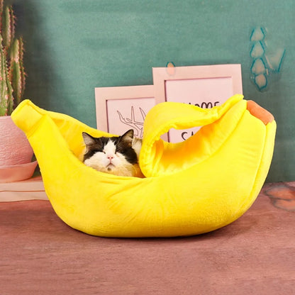 CozyPeel Banana Pet Bed