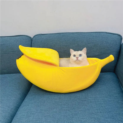 CozyPeel Banana Pet Bed